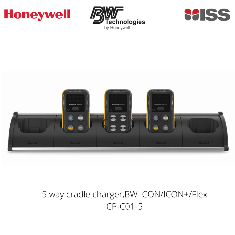 Honeywell BW Technologies Portables Honeywell BW Flex CP-C01-5 Honeywell 5 way cradle charger,BW ICON/FLEX